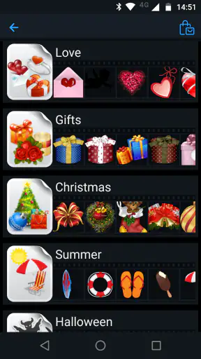 Photofram.es Flowers screenshot