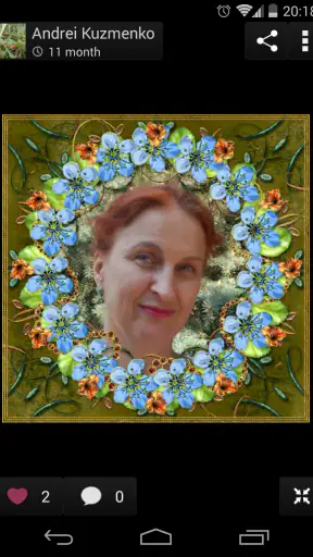 Photofram.es Flowers screenshot