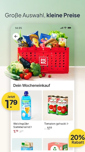 Picnic Online-Supermarkt screenshot