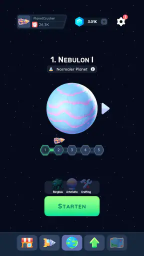 Planet Crusher - Baggern screenshot