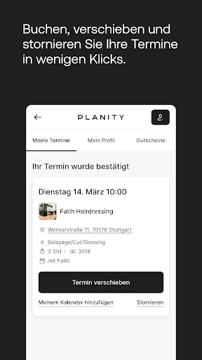 Planity screenshot