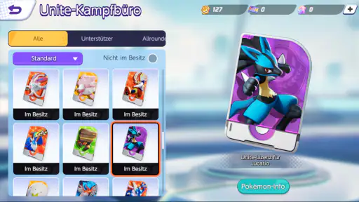 Pokémon UNITE screenshot