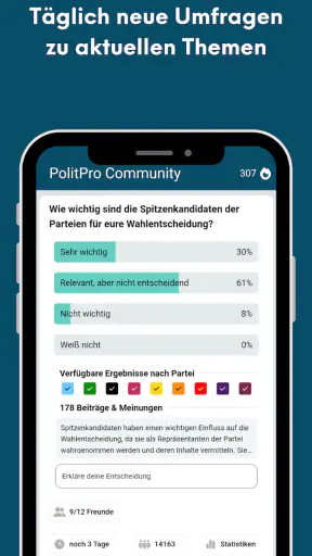 PolitPro: Politik & Wahltrends screenshot