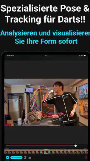 Pose & Tracking for Darts screenshot