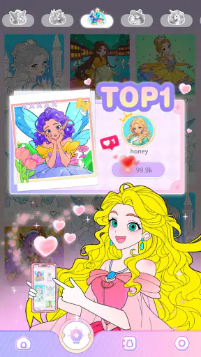Prinzessinnenspiel: Malerei screenshot