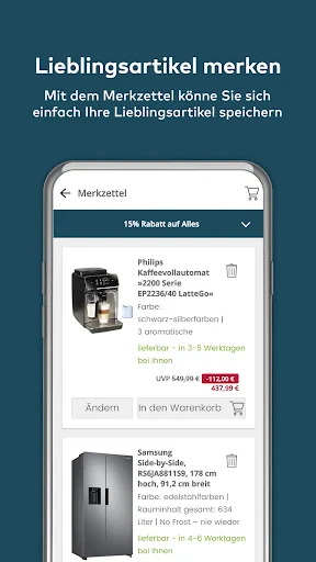 Quelle Technik & Haushalt Shop screenshot