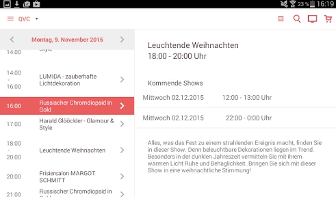 QVC (Deutschland) screenshot