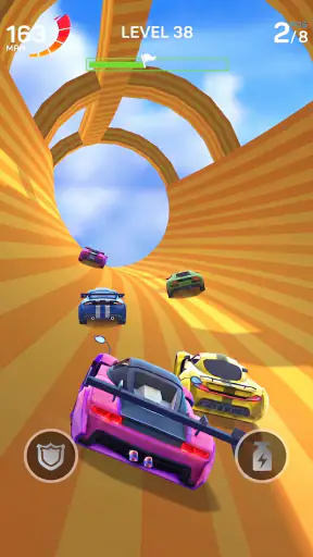 Racing Rush 3D: Autorennen screenshot