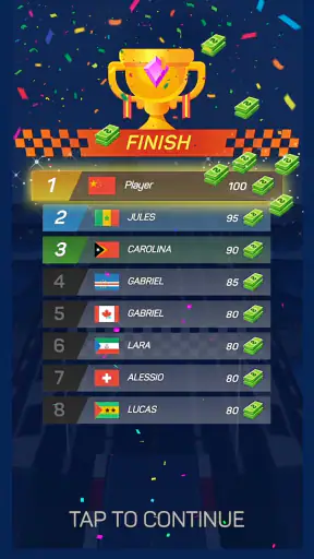 Racing Rush 3D: Autorennen screenshot