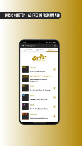 Radio Superfly screenshot