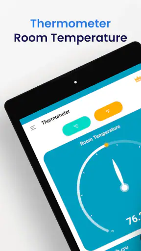 Raumtemperatur-Thermometer screenshot