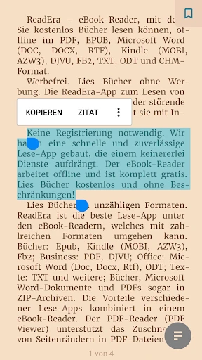 ReadEra: ebook reader pdf epub screenshot