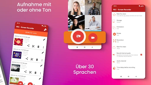 REC - Bildschirmaufnahme screenshot