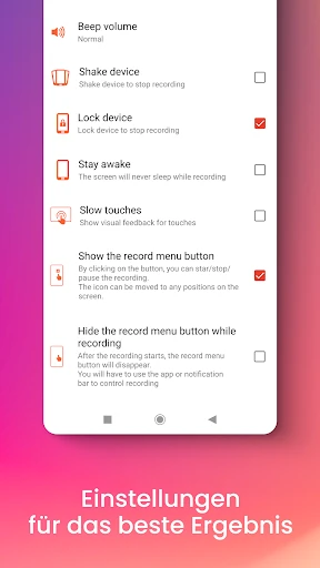 REC - Bildschirmaufnahme screenshot