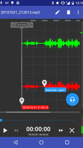 RecForge II Pro: Diktiergerät screenshot
