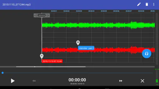 RecForge II Pro: Diktiergerät screenshot