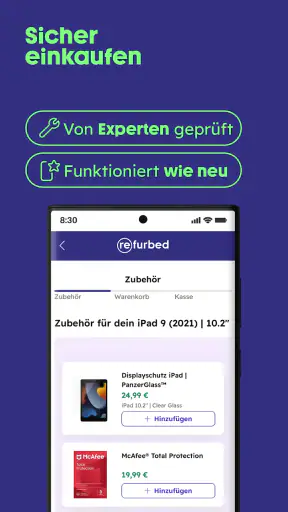 Refurbed Tech kaufen online screenshot