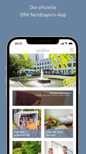 Reha-Kliniken DRV Nordbayern screenshot