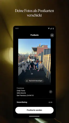 Retro — Fotos mit Freunden screenshot