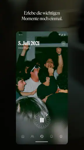 Retro — Fotos mit Freunden screenshot