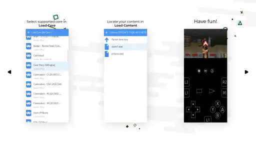RetroArch screenshot