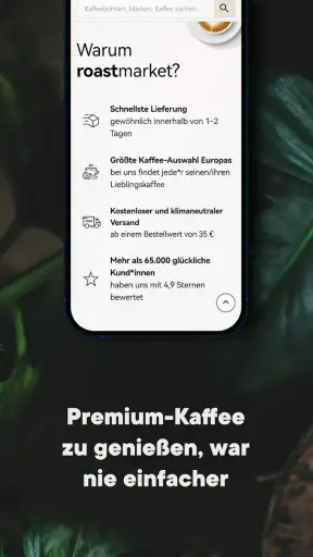 roastmarket - Kaffee Online screenshot