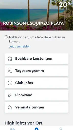 ROBINSON App screenshot
