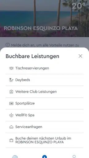 ROBINSON App screenshot