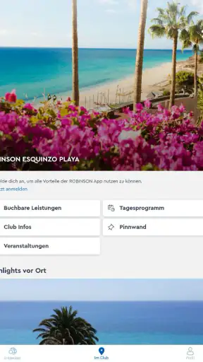 ROBINSON App screenshot