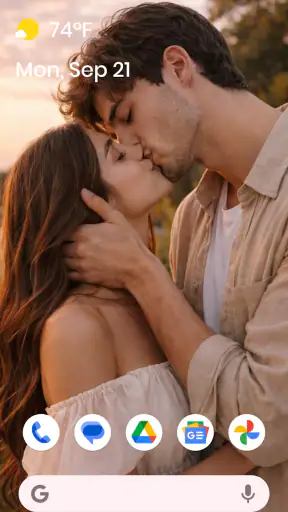 Romantic & Love Wallpapers screenshot