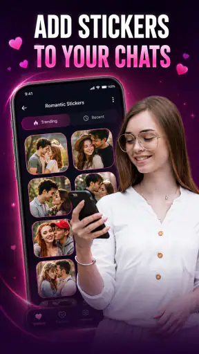 Romantic Stickers - WASticker screenshot