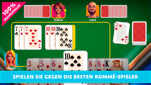 Rommé Online screenshot
