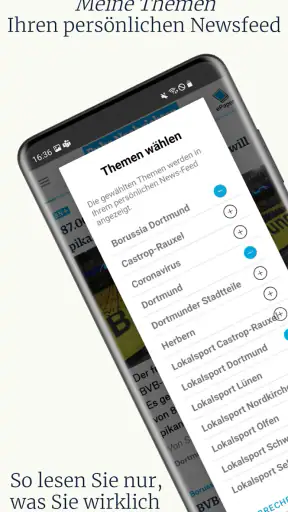 Ruhr Nachrichten screenshot