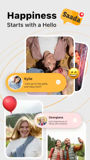 Saada Live Gruppen-Sprachchat screenshot