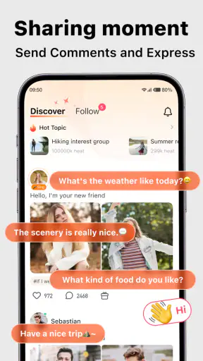 Saada Live Gruppen-Sprachchat screenshot