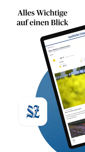 Saarbrücker Zeitung screenshot