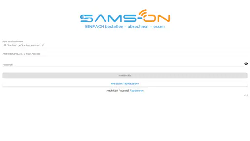 SAMS-ON screenshot