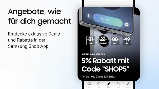 Samsung Shop: Galaxy S25 Edge screenshot