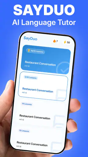 SayDuo: KI Sprachen lernen screenshot