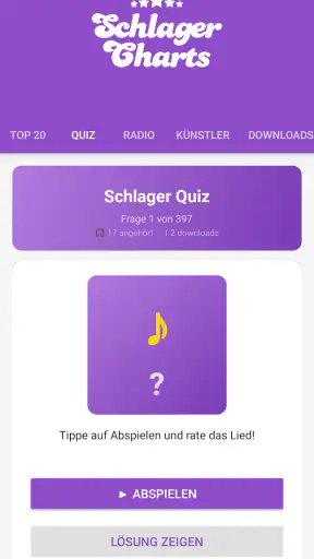 Schlager Charts: Musik & Radio screenshot