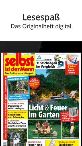 selbst ist der Mann ePaper screenshot