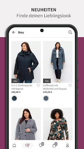 sheego - Mode in großen Größen screenshot