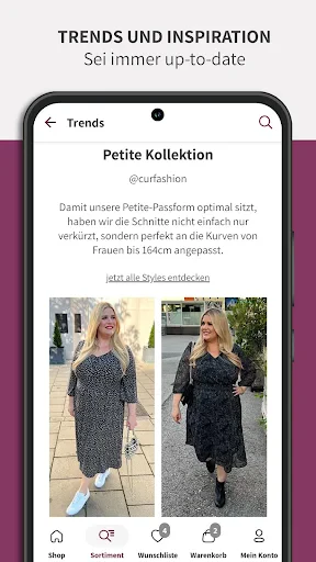 sheego - Mode in großen Größen screenshot