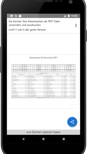 ShiftCal+ Dienstplan Kalender screenshot
