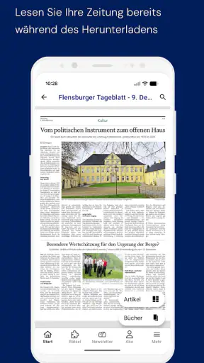 shz E-Paper screenshot