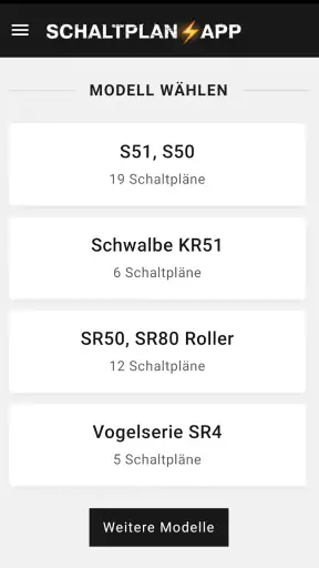 Simson Schaltplan App screenshot