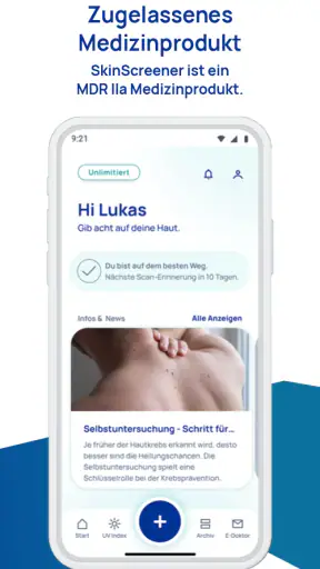 SkinScreener screenshot