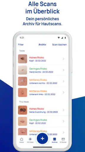 SkinScreener screenshot