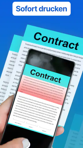 Smart Drucker App für Handy screenshot