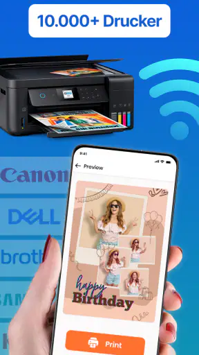 Smart Drucker App für Handy screenshot